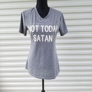Easther not today Satan graphic tshirt